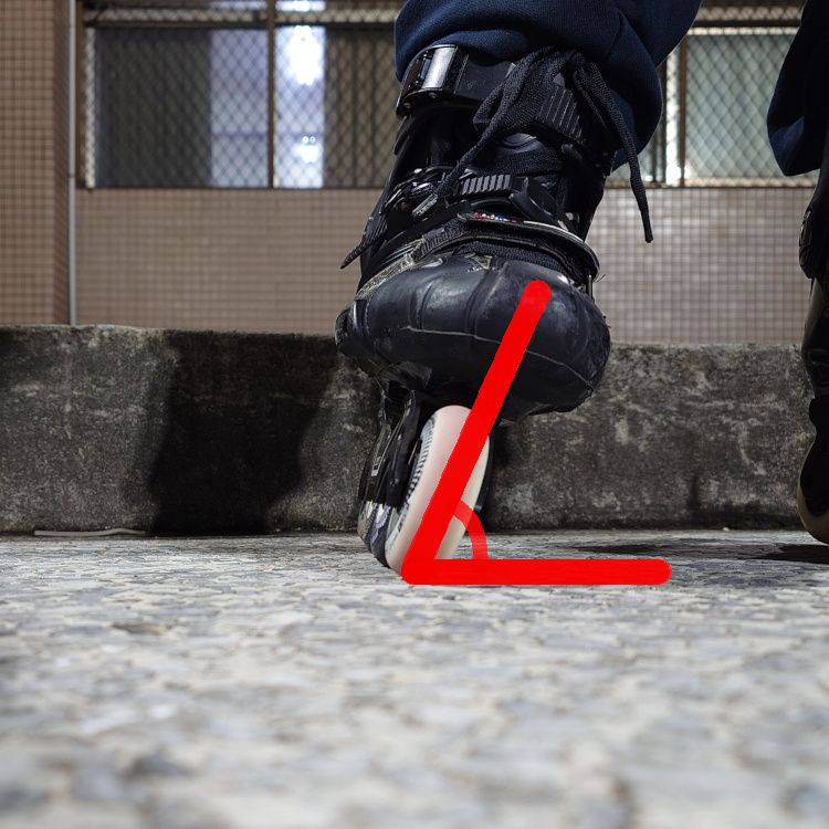 起立與站立姿勢要點|直排輪基礎教學 6 內刃